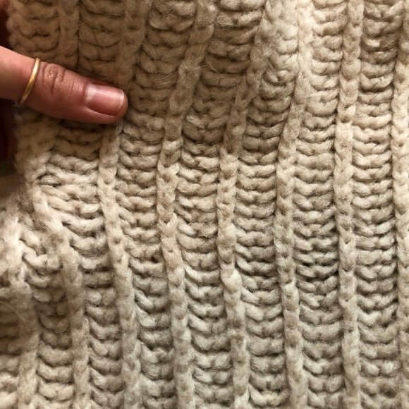 Free People mock neck knitted pullover - Picture 3 of 5